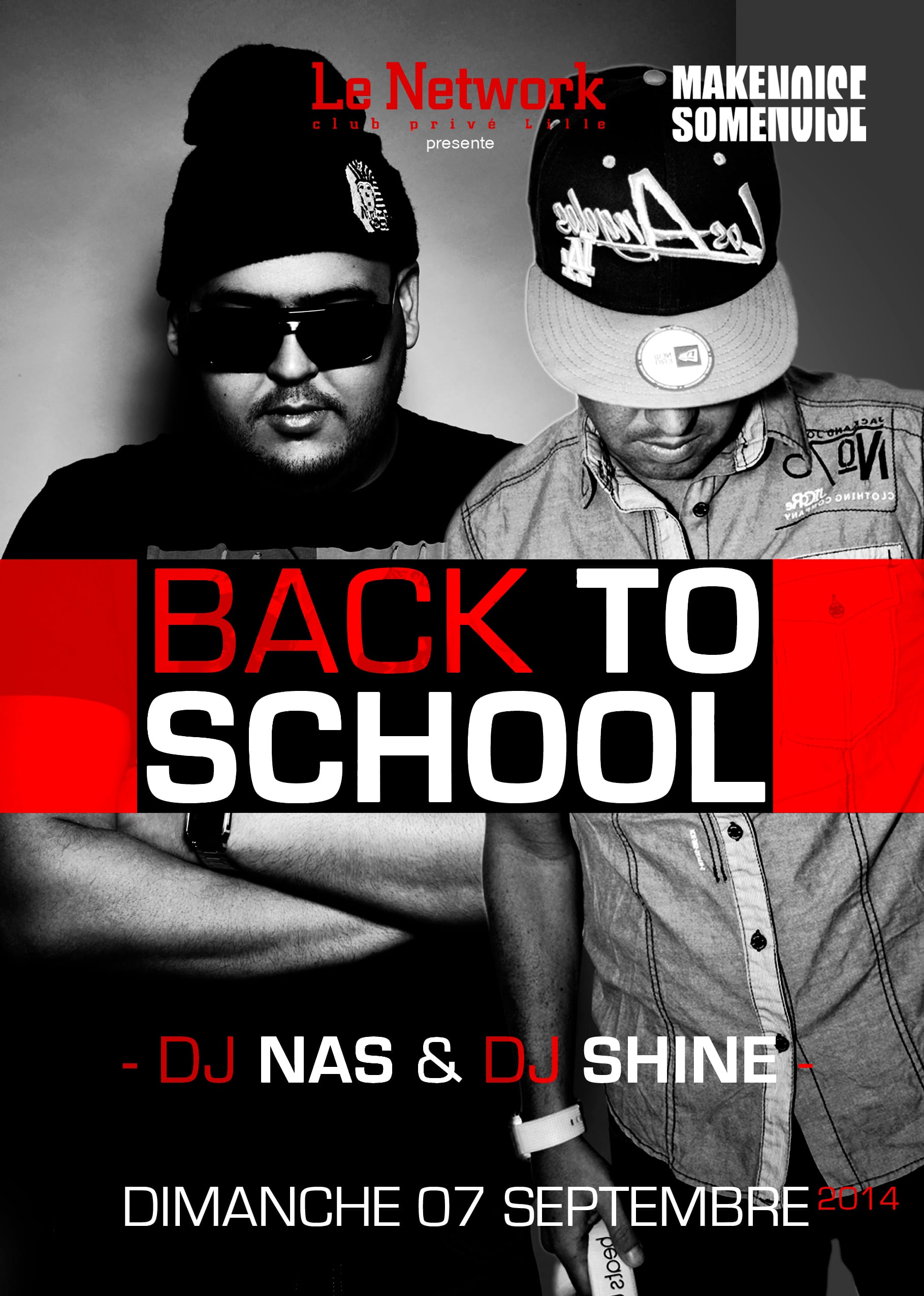 Flyer Back to school au Network à Lille