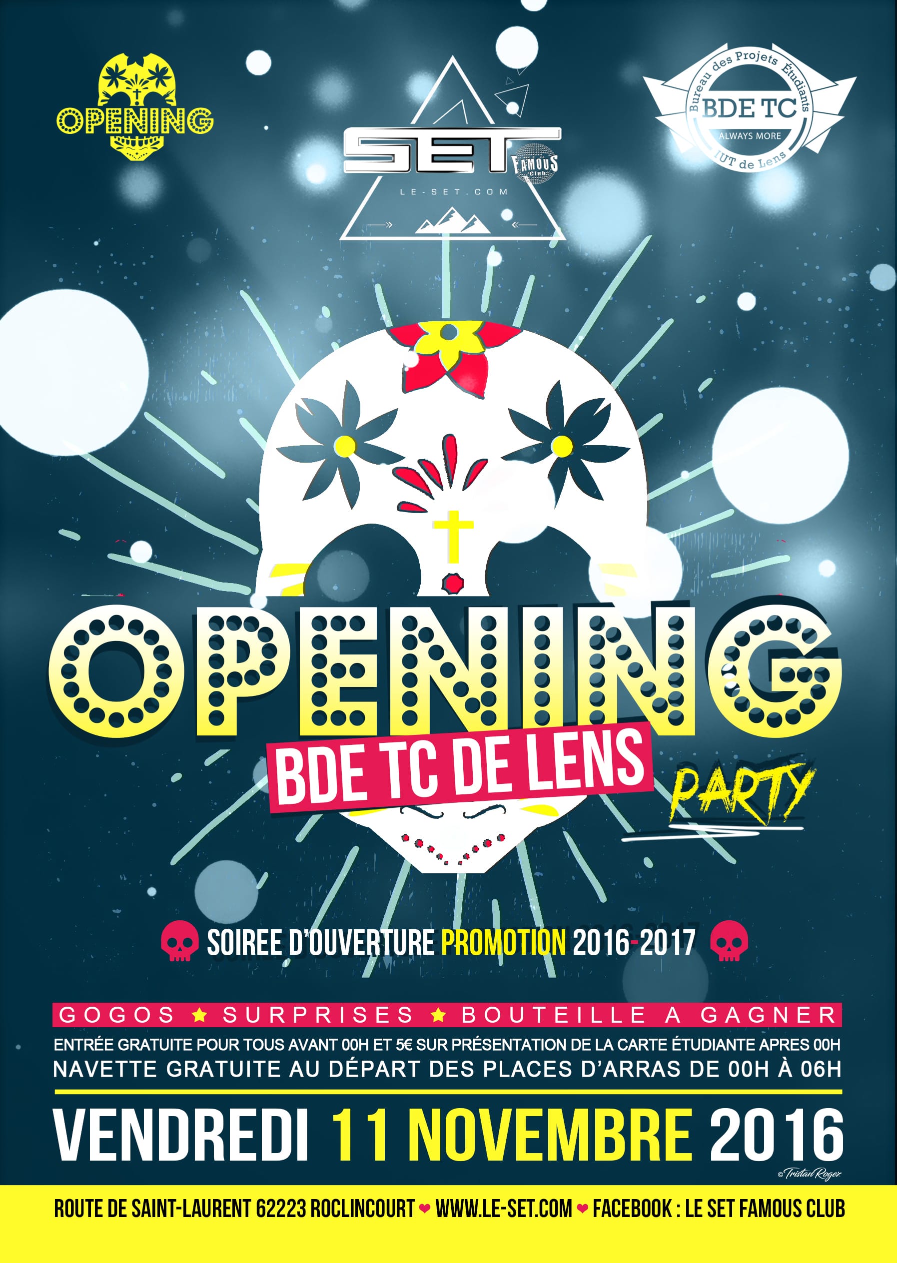 Flyer Opening BDE TC LENS au SET à Arras