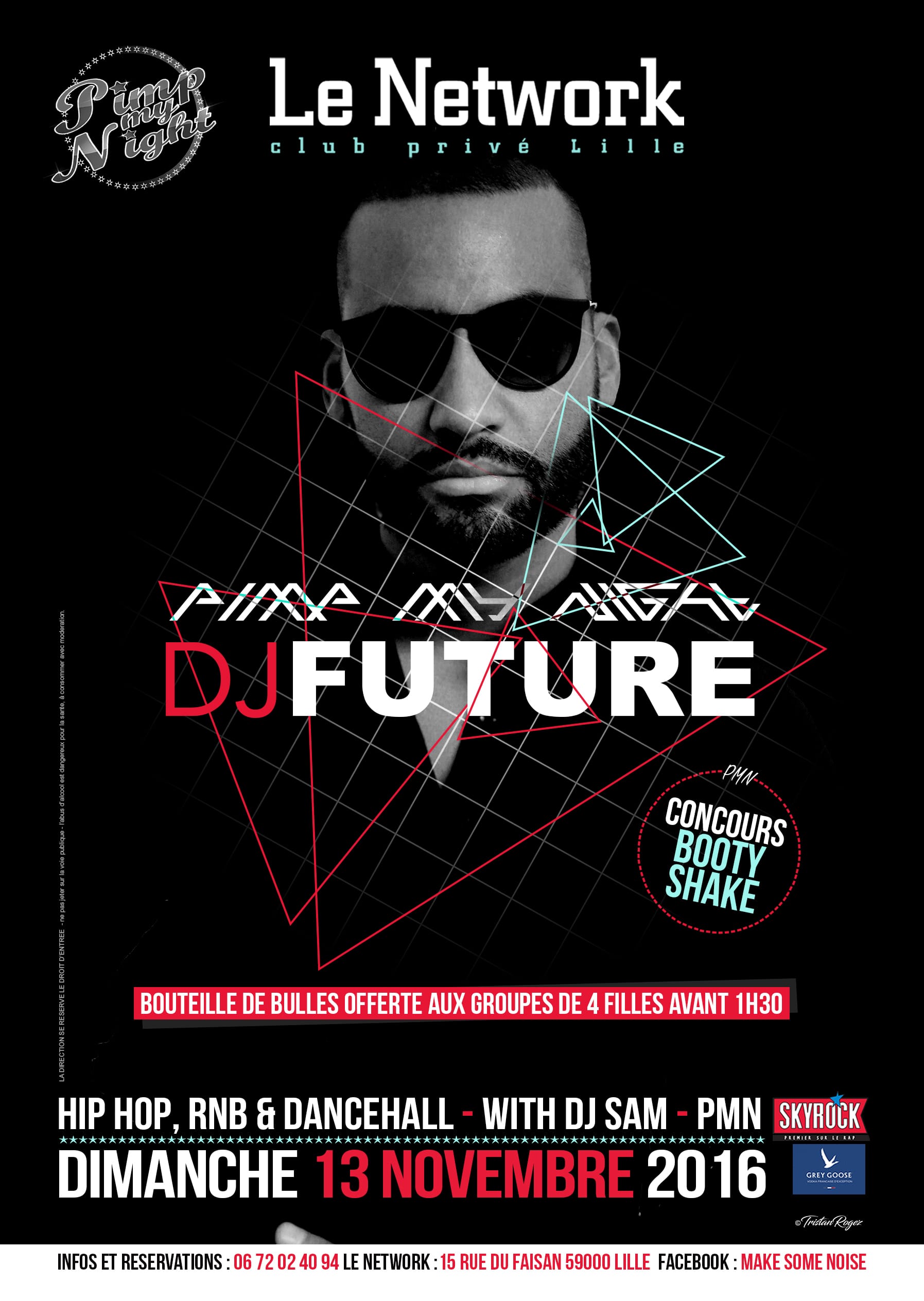 Flyer DJ FUTURE au Network à Lille
