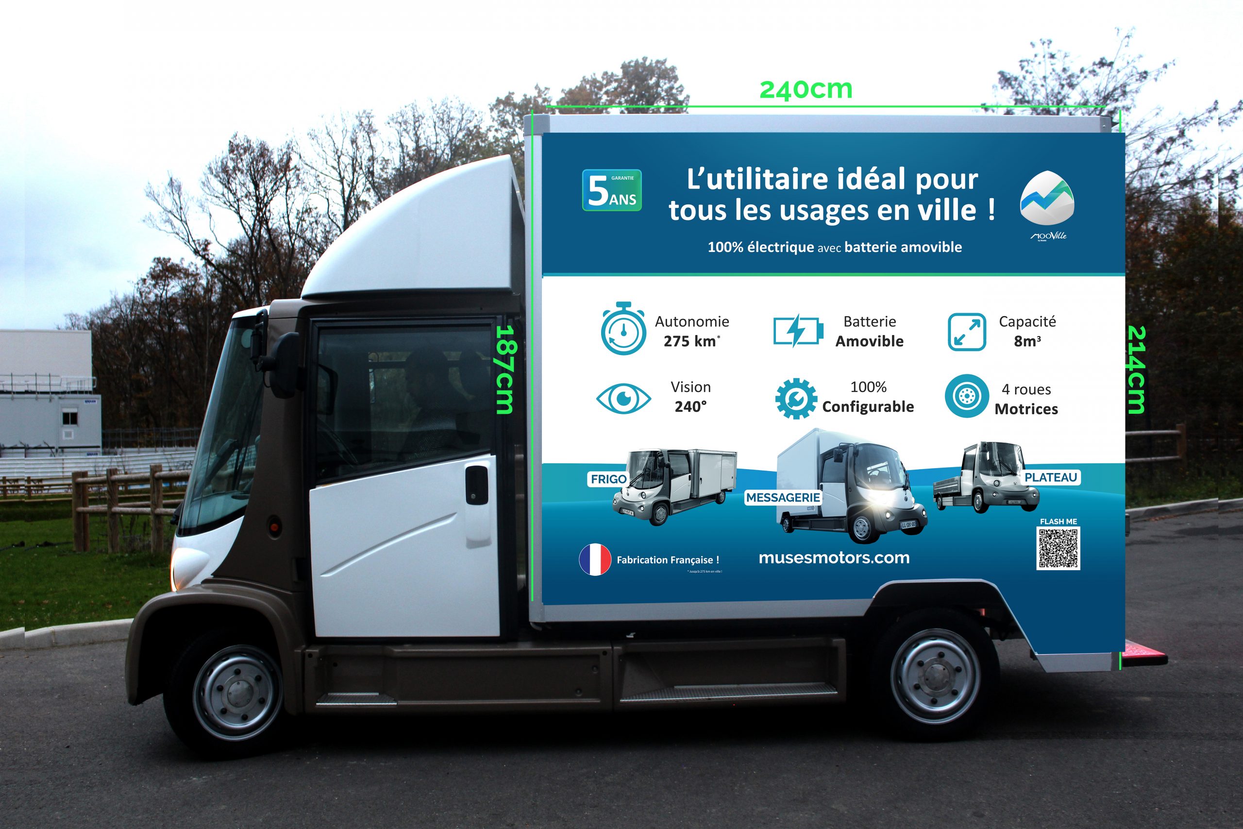 Flocage Camion MUSE Motors