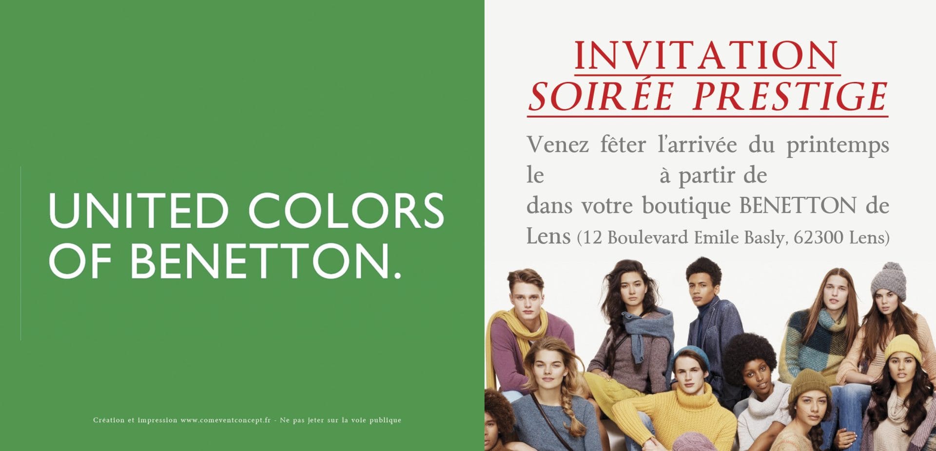 Flyer Benetton