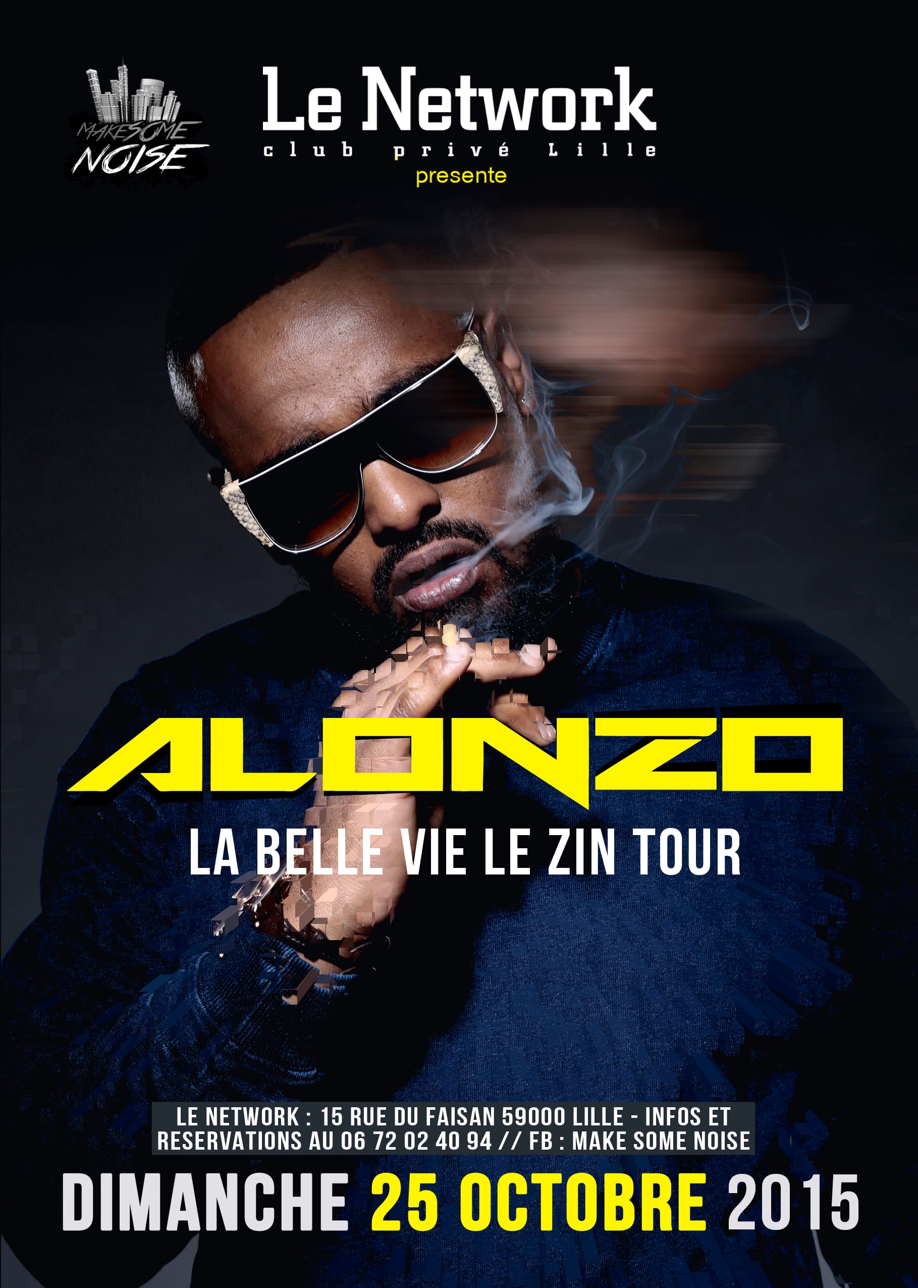 Flyer ALONZO au Network Lille