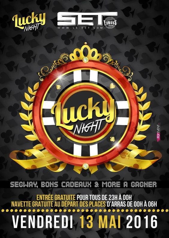 Flyer Lucky Night Arras