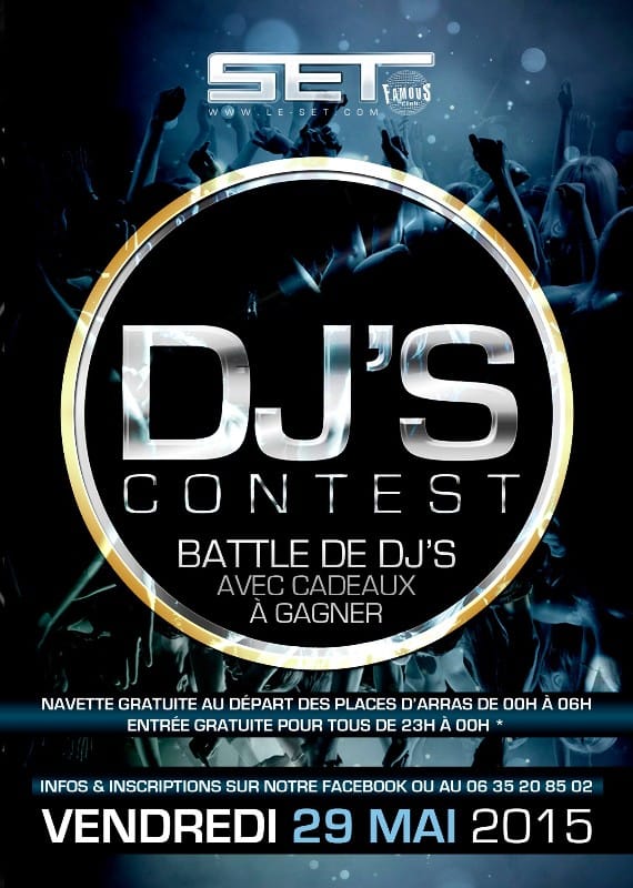 Flyer DJ Contest à Arras